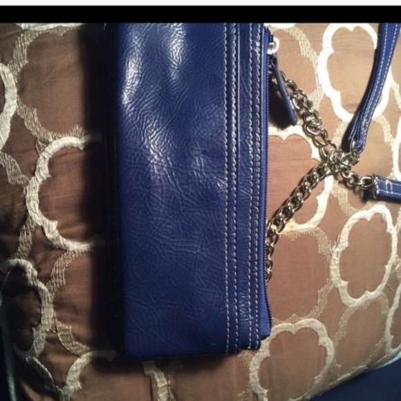 Wallet On Chain | WOC Blue Silver Hardware - Picture 5 of 7